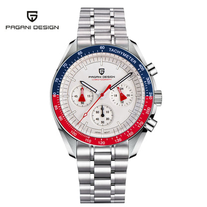 PAGANI DESIGN 2024 New Men's Watches Top Luxury Quartz Watch For Men Auto Date Speed Chronograph AR Sapphire Mirror Wrist watch-EXPROTAS