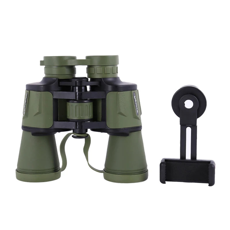 20x50 Binoculars FMC Coated BAK4 Prism IPX4 Waterproof Camping Hunting Hiking
