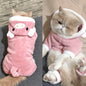 Pet Dog Clothes Warm Fleece Coat for Small Dogs Winter Hoodie Apparel