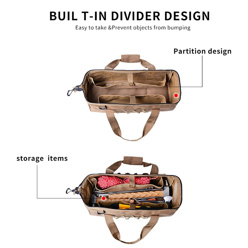 Storage Bag Large Capacity with Climbing Buckle Five Color Options