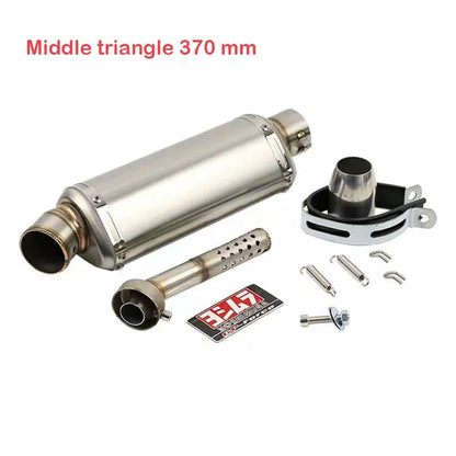 38-51MM Universal yoshimura Motorcycle Exhaust Muffler Pipe Escape For BMW Yamaha Kawasaki-EXPROTAS