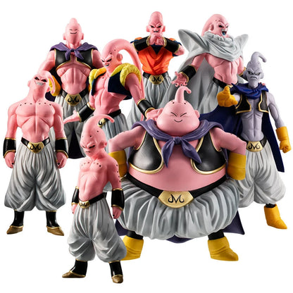 8pcs/set  Anime Dragon Ball Z Super Buu Figure Majin Buu Figurine PVC Action Figures Collection Model Toys for Children Gifts-EXPROTAS
