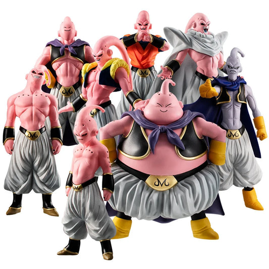 8pcs/set  Anime Dragon Ball Z Super Buu Figure Majin Buu Figurine PVC Action Figures Collection Model Toys for Children Gifts-EXPROTAS