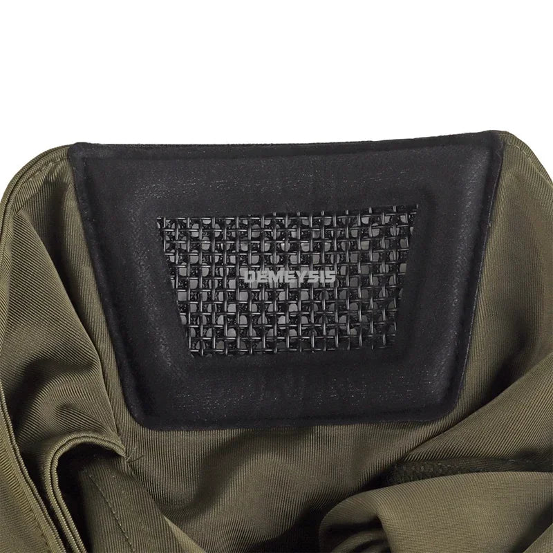 Tactical Airsoft Protection Balaclava Face Mask Steel Mesh for Hunting Sports