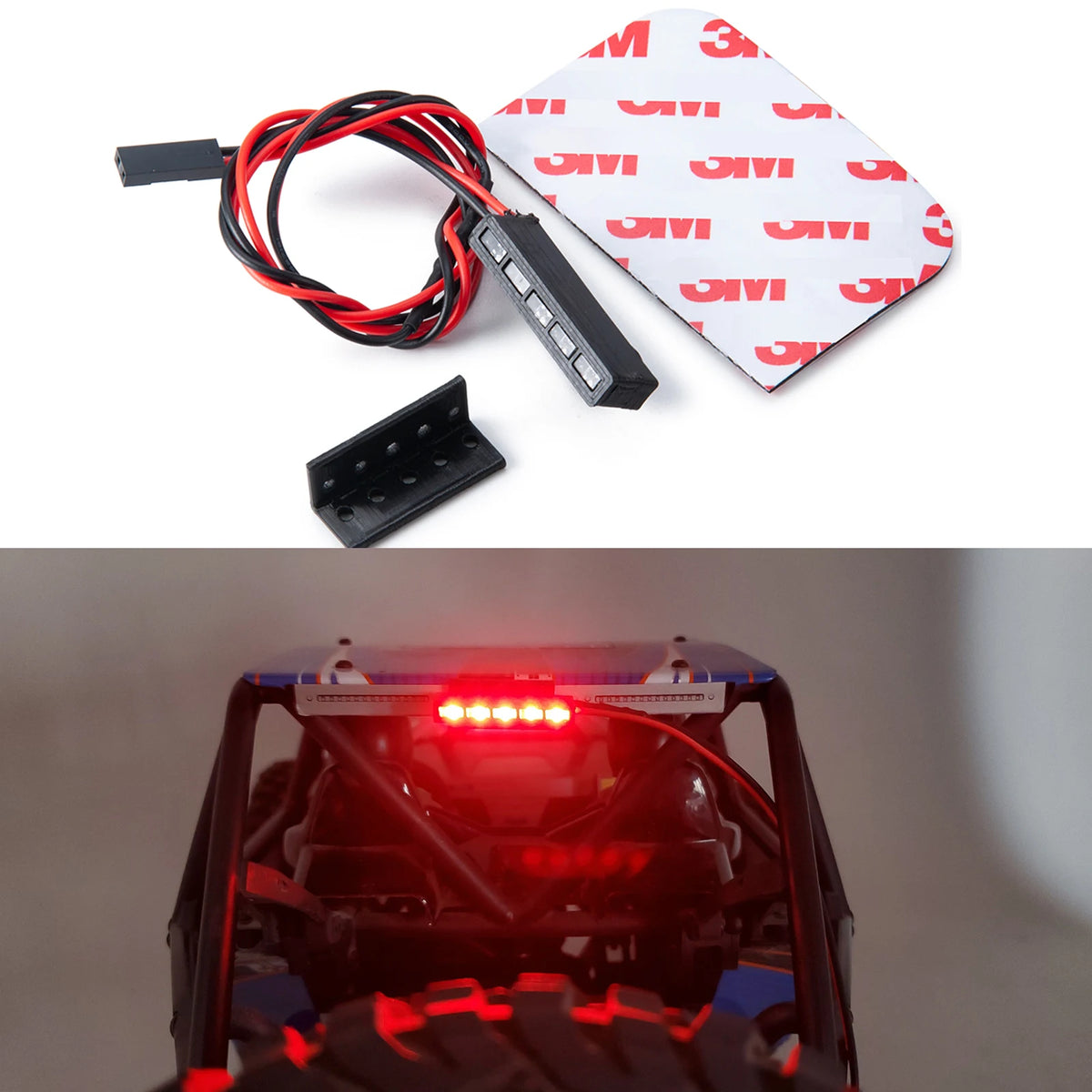 LED Light Bar 32/65mm for 1/10 RC Crawler Axial SCX10 TRX-4 D90