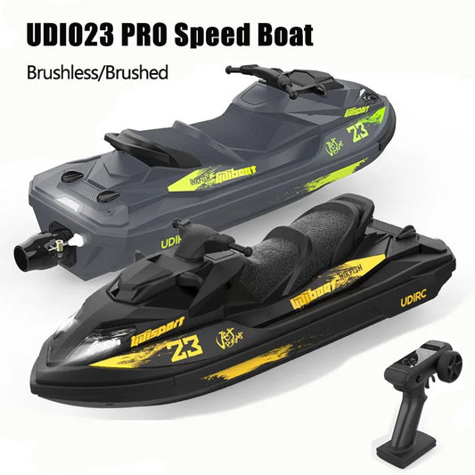 UDI023 RC Speedboat 2.4G Jet Spray RC Boat Remote Control Ship Waterproof Self-Righting LED Lights RTR High-Speed Models Toys-EXPROTAS