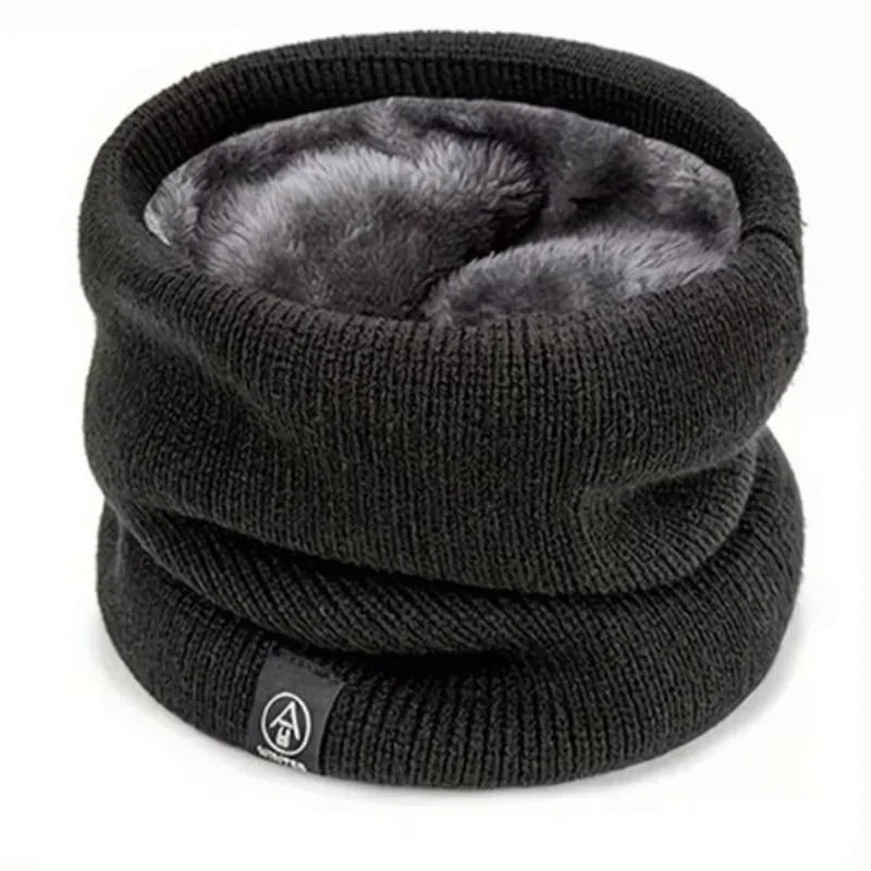 Men Face Cover Neck Warmer Scarf Winter Thermal Fleece for Women Ski