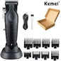Kemei Professional Hair Clipper Trimmer Cordless Electric Beard Shaver