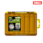 Samolla Tackle Box Double-Sided Compact Fishing Storage for Lures & Baits