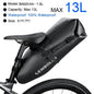 Bicycle Saddle Bag Waterproof 10L 13L Large Capacity Bike Tail Pannier