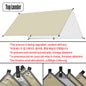 Waterproof Camping Tarp Awning Sun Shelter for Hiking Backpacking