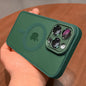 Matte Frosted MagSafe Case for iPhone 11-15 Pro Max Plus Lens Protection
