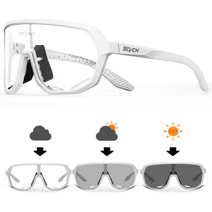 Mtb Cycling Sunglasses Photochromic Goggles UV400 Sports Bike Eyewear
