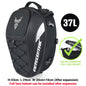 Back Seat Bags Waterproof Helmet Bag for Motorbike 43x29x20cm