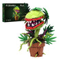 MOC Audrey II Piranha Plant Building Bricks Model Horror Flower Toy