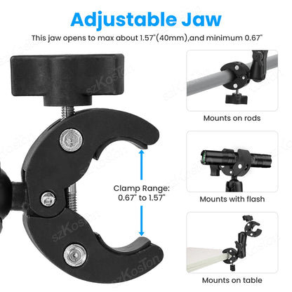Bike Handlebar Mount Selfie Stick for GoPro Insta360 DJI Accessories