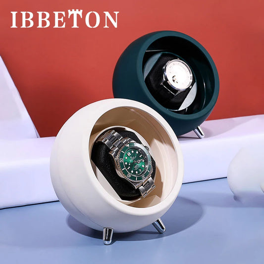 Battery Watch Winder for Automatic Watches Single Box Mains or USB Power