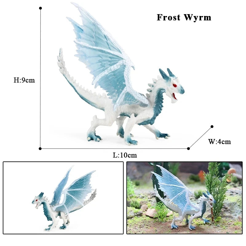 Oenux Fantasy Creature PVC Figure Dragon Phoenix Dinosaur Animal Model - EXPROTAS