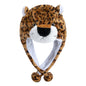 Unisex Funny Bulls Head 3D Animal Decorative Hat Winter Cap for Adults