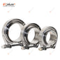 Eplus Car 304 Stainless Steel V Band Clamp Turbo Exhaust Pipe Vband Clamp Male Female Flange V Clamp Kits Universal-EXPROTAS