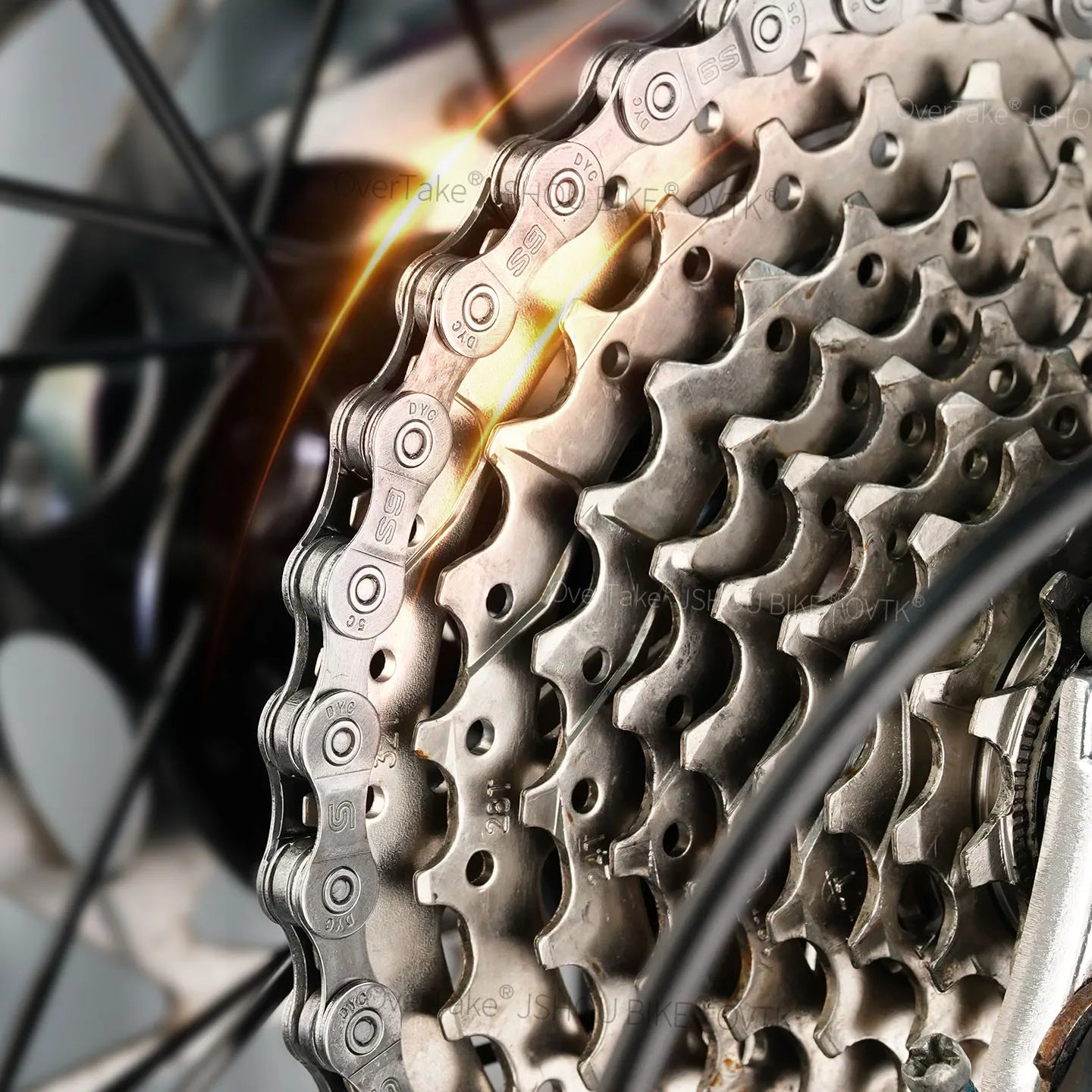 MTB Road Bike Chain DYC 6/7/8/9/10/11/12 Speed Shimano SRAM