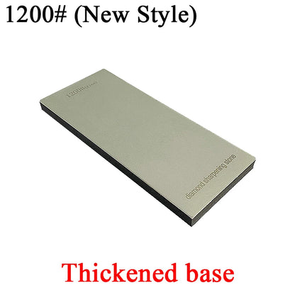 Diamond Knife Sharpening System 15° Whetstone Tool w/ Non-Slip Base