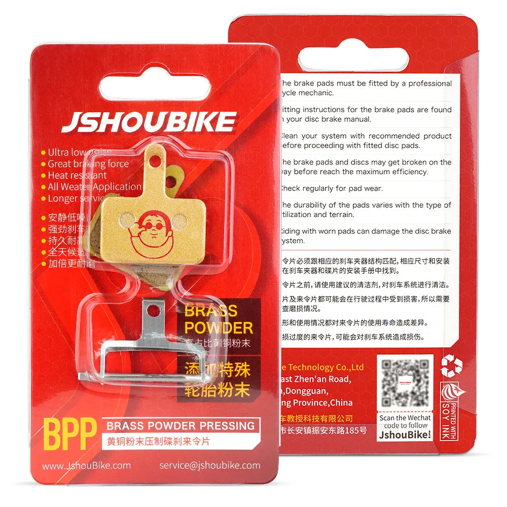 SRAM Code R RSC Avid Code All-Metal Brake Pads JSHOUBIKE Brass Powder
