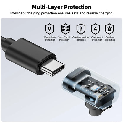 Watch Charger Cable for Garmin Fenix 7/7S/7X/6/6S USB Type C Adapter