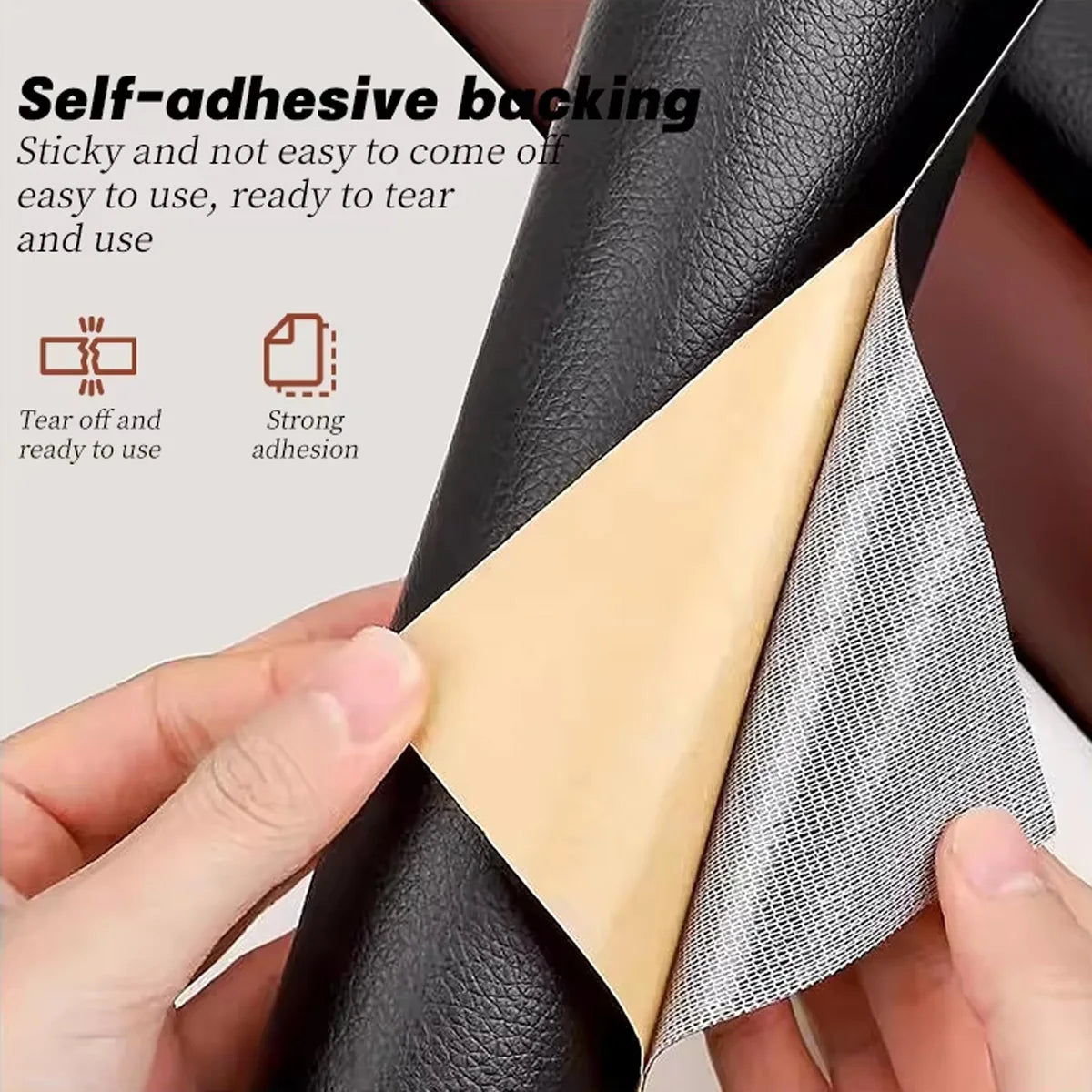 Leather Repair Tape Self Adhesive Patch for Car Sofa Seat Fix 20x30cm/50x137cm