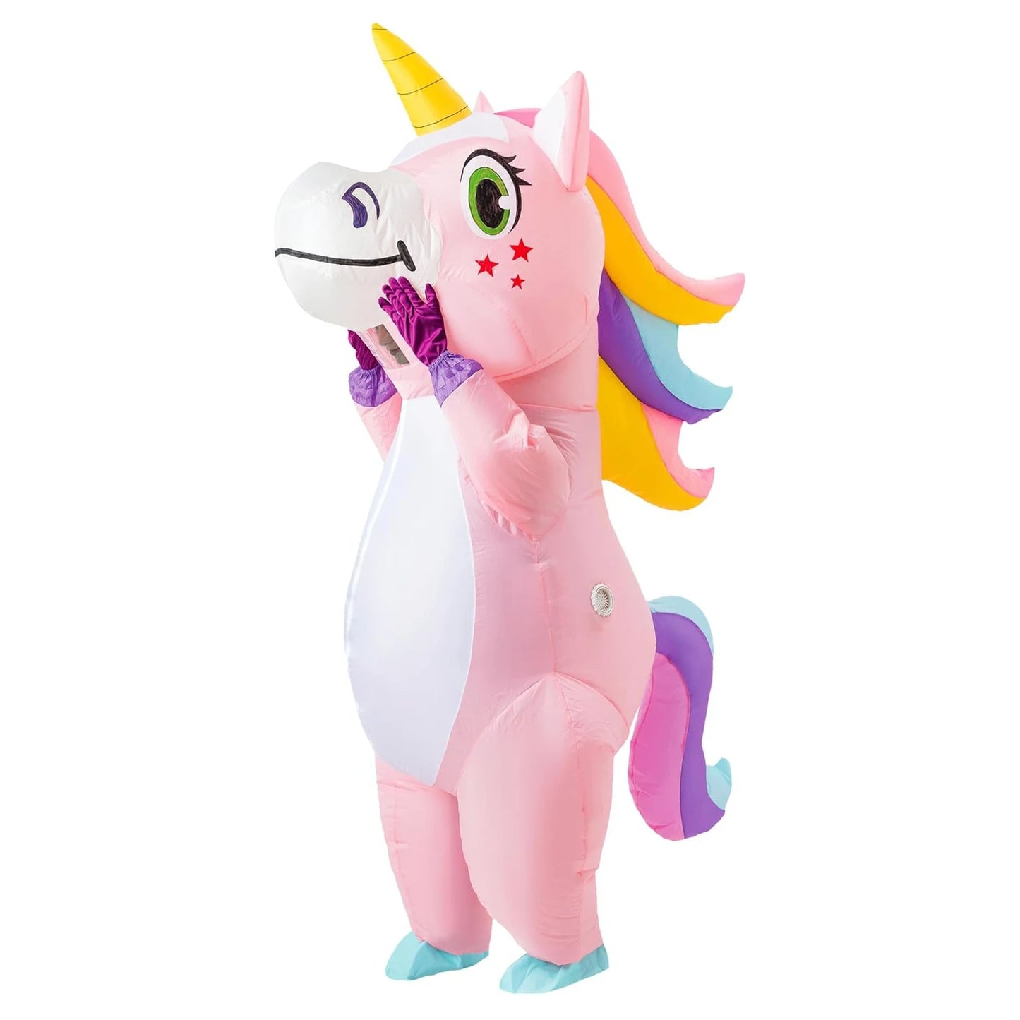 Unicorn Inflatable Costume Adult Fancy Dress Party Cosplay Blow Up 200cm