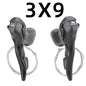 MicroNEW Road Bike Shifters 2×7–2×10 3×7–3×11 Brake Lever Set Compatible Shimano - EXPROTAS