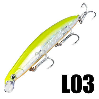 SeaKnight SK008 20g 125mm Sinking Minnow Lure, 0.3-0.9M Depth Hard Bait Long Cast Carp Tackle