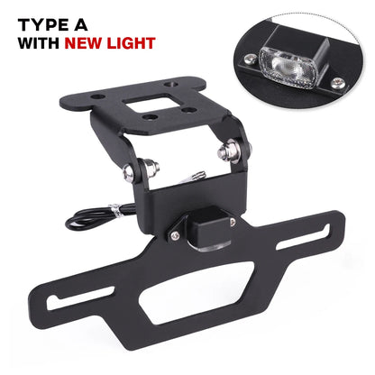 For Kawasaki Ninja 250 400 Z250 Z300 Z400 Tail Tidy License Plate Holder Bracket