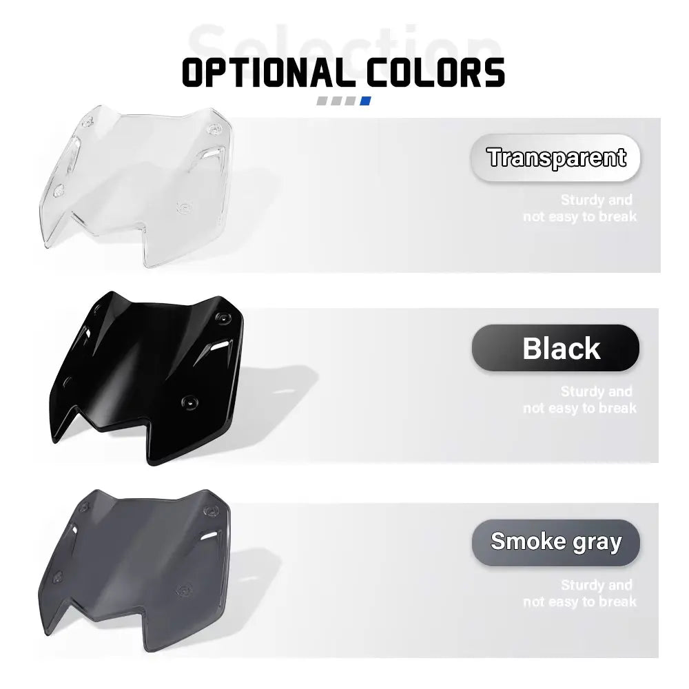 Motorcycle Windshield Deflector Screen for Yamaha TMAX 560 Tech Max 2022-2026