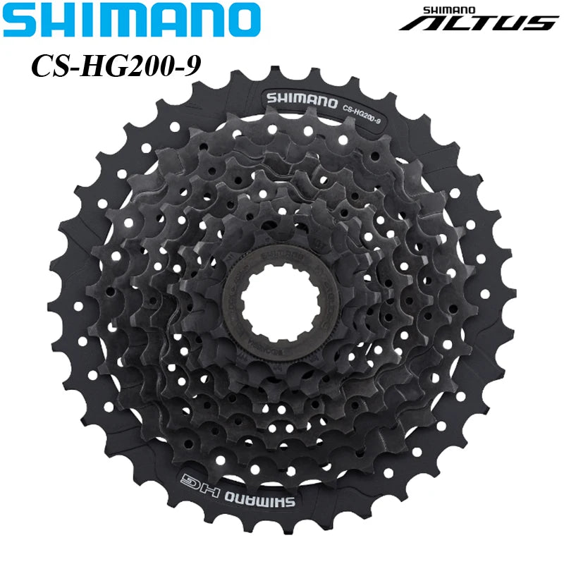 Shimano CS-HG200-9 9-Speed HG Cassette 12-28T to 12-36T - EXPROTAS