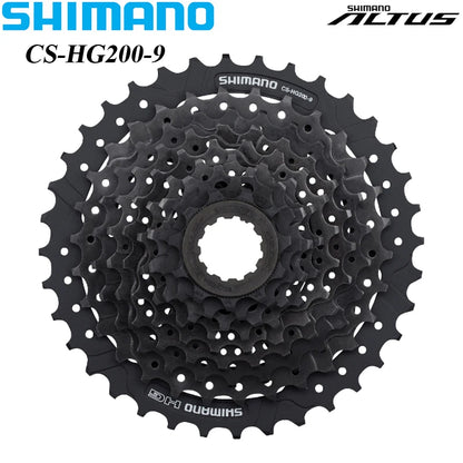 Shimano CS-HG200-9 9-Speed HG Cassette 12-28T to 12-36T - EXPROTAS