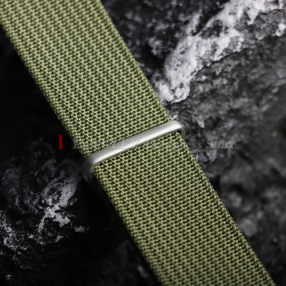 Nylon Watch Band Strap 19mm 18mm 20mm 22mm Military Sport Replacement Straps