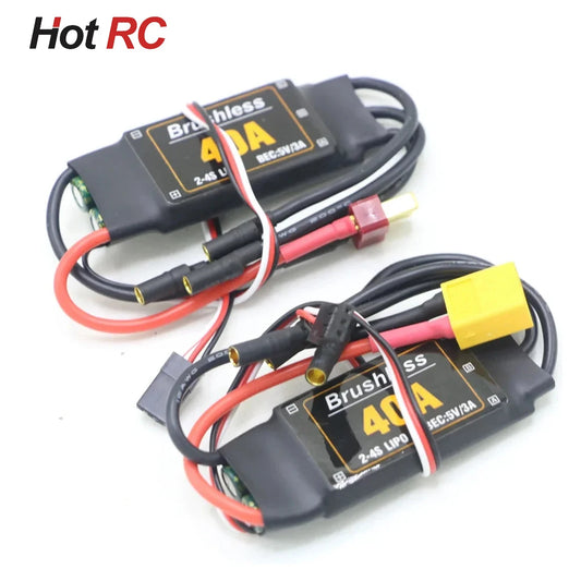 Mitoot 40A Brushless ESC Speed Controller, 2-4S with 5V 3A UBEC for RC FPV Quadcopter, Airplane, Helicopter