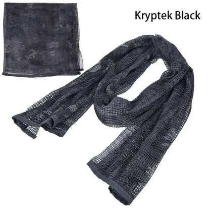 Veil Camo Mesh Scarf for Outdoor Camping Hiking Hunting Activities