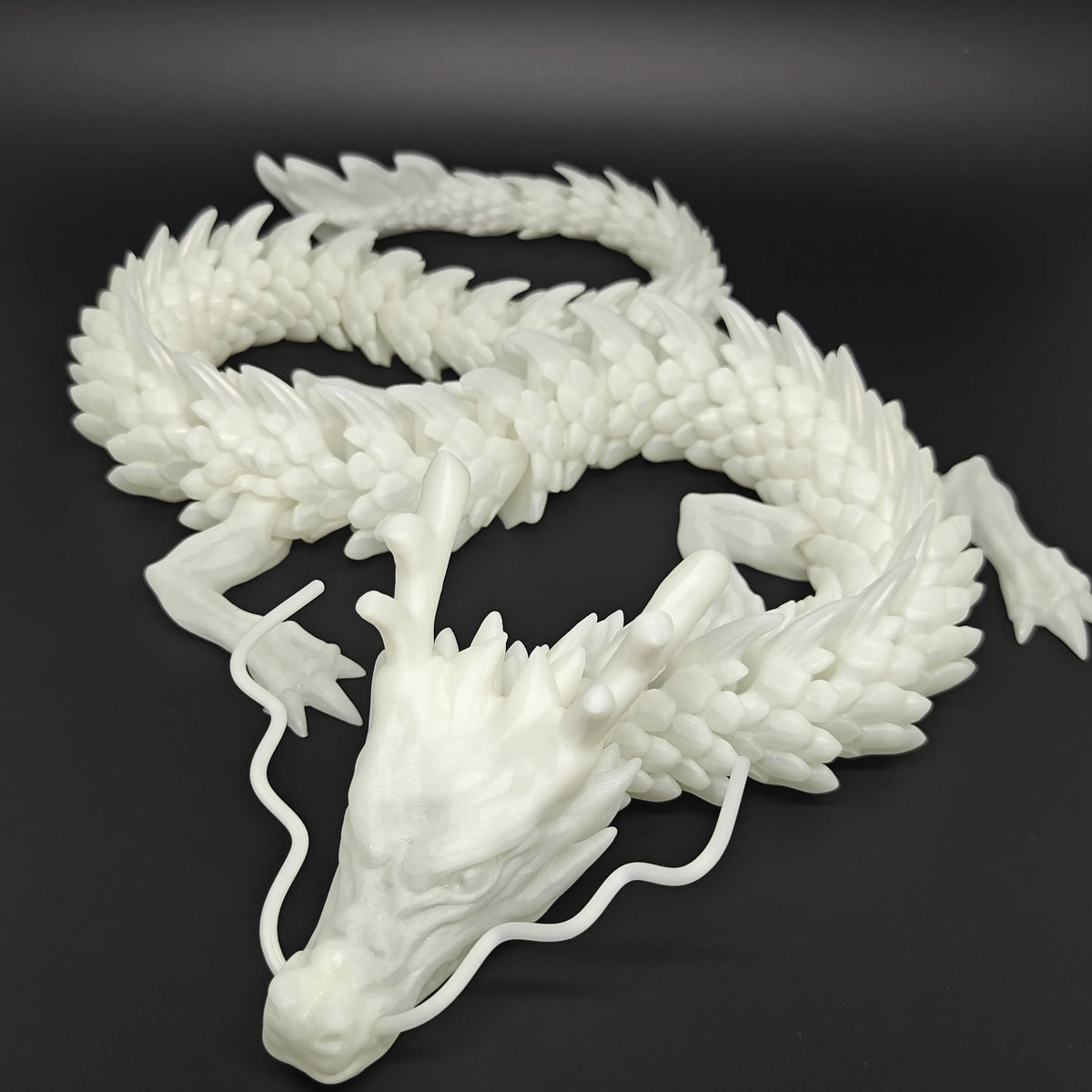 3D Printed Gem Dragon Crystal Fidget Toy Rotatable Articulated 88CM 60CM