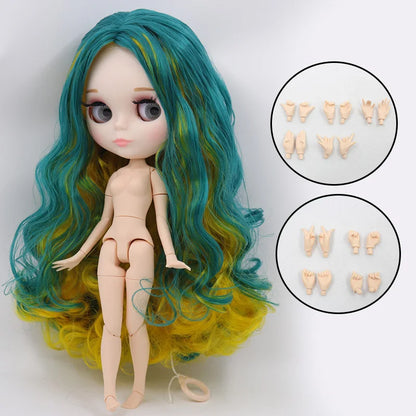 ICY DBS Blythe Doll White Skin Joint Body 1/6 BJD OB24 Russia Only