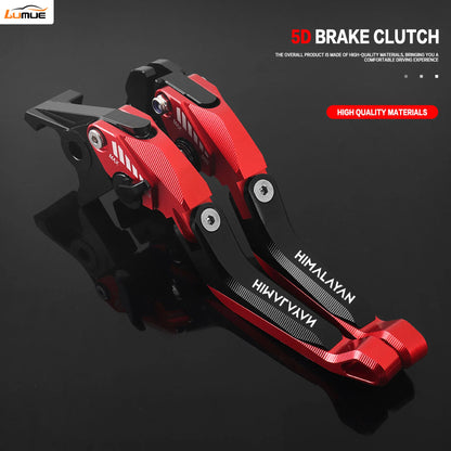 5D CNC Aluminum Foldable Motorcycle Brakes Levers Set for Himalayan 450 2023