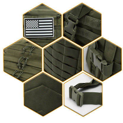30/50L Tactical Backpack Survival Bag for Outdoor Hiking Hunting EDC