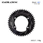 GOLDIX 110BCD AERO Chainring 3mm Offset 4-Bolt for Shimano R7000 R7100 R8100