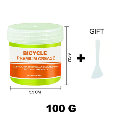 50g Bicycle Bearing Grease Lubricant for Shimano Hub Green Effect Oil