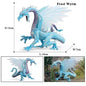 Oenux Fantasy Creature PVC Figure Dragon Phoenix Dinosaur Animal Model - EXPROTAS