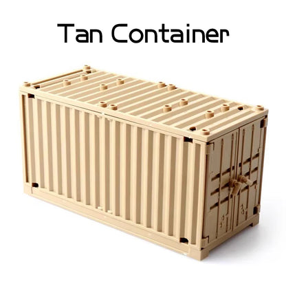 Decool Military Weapon Box Building Blocks Army Soldier WW2 MOC Bricks Kids Toy