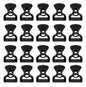 10/30pcs Tent Guyline Adjusters Rope Tensioners for Camping Awning Tarp Canopy