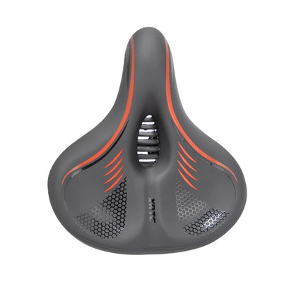 Oversize Wide Padded Bike Saddle Shock Absorbing Seat Indoor Outdoor Bicycle