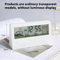 Digital Temperature Clock LED Display Weather Humidity Alarm Desktop